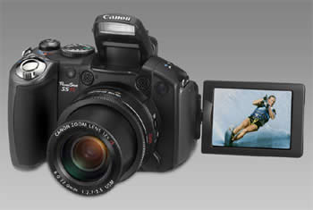 Canon PowerShot S5 IS có khá nhiều tính năng tự động và chỉnh tay. Ảnh: Technobuzz.