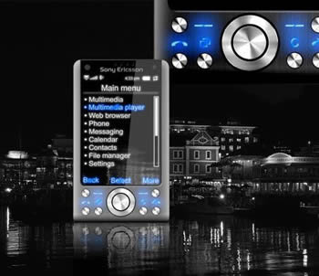 Một mẫu thiết kế điện thoại tương lai của Sony Ericsson. Ảnh: Ccidnet.