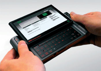 Những chiếc UMPC ra mắt trong năm 2008 sẽ bắt kịp laptop ultraportable về tốc độ hoạt động. Ảnh: Umpcportal.