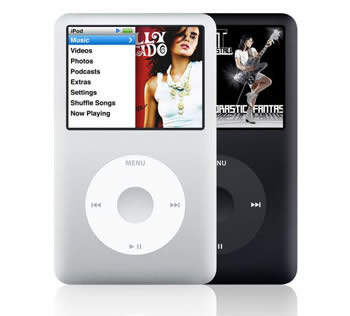 iPod Clasic là bản nâng cấp của Nano cho phép xem phim. Ảnh: Laptoplogic.